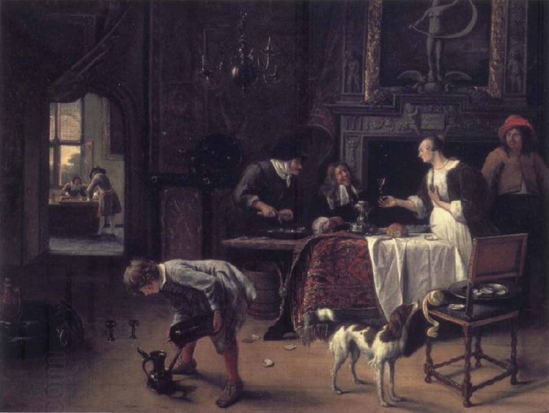 Jan Steen Easy come,easy go China oil painting art